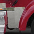 29119 by UNITED PACIFIC - Hood Panel - Lower, Stainless, Plain, for 1989+ Kenworth W900L