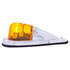 30076 by UNITED PACIFIC - Truck Cab Light - Pick-Up Light with Chrome Housing, Amber Lens