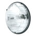 30356 by UNITED PACIFIC - Headlight - RH/LH, 7", Round, Chrome Housing, High/Low Beam, Halogen/H6014/H6024 Bulb