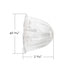 30520P5 by UNITED PACIFIC - Marker Light Lens - Watermelon Glass, Clear, For Grakon 1000 Cab Lights