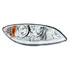 31031 by UNITED PACIFIC - Headlight Assembly - Passenger Side, Chrome, LED, with Light Bar, for 2006-2017 International Prostar