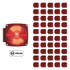 31132P50 by UNITED PACIFIC - Trailer Light - 50 Pieces, Left Side, Under 80" Wide Combination, without License Light