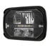 31249 by UNITED PACIFIC - Headlight - R/H or L/H, 5" x 7" LED, ULTRALIT, Heated, with White Position Light