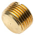 Gates G60604-0004 Hydraulic Coupling / Adapter Male Pipe Plug - Slotted Head (Pipe Adapters)