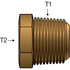 G60614-0602 by GATES - Male Pipe to Female Pipe - Reducer (Pipe Adapters)