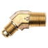 G60652-0404 by GATES - Male SAE 45 Flare to Male Pipe - 45 (SAE Flare)