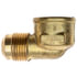 Gates G60664-0604 Hydraulic Coupling / Adapter Male SAE 45 Flare to Female Pipe - 90 (SAE Flare)