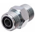 Gates G60705-0604 Hydraulic Coupling / Adapter Male Flat-Face O-Ring to Male Flat-Face O-Ring (SAE to SAE)