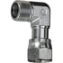 Gates G60724-1010 Hydraulic Coupling / Adapter Male Flat-Face O-Ring to Female Flat-Face Swivel - 90 (SAE to SAE)