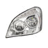 35831 by UNITED PACIFIC - Headlight - L/H, Chrome, LED, for 2008-2017 Freightliner Cascadia