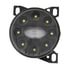 35856 by UNITED PACIFIC - Projector Fog Light - Black, with LED Position Lights & Aluminum Housing, for Peterbilt 579/587 & Kenworth T660