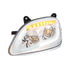 35915 by UNITED PACIFIC - Headlight - L/H, LED, Chrome Inner Housing, Sequential Turn Signal Light