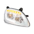 35916 by UNITED PACIFIC - Headlight - R/H, LED, Chrome Inner Housing, Sequential Turn Signal Light