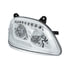 35916 by UNITED PACIFIC - Headlight - R/H, LED, Chrome Inner Housing, Sequential Turn Signal Light