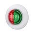 35934 by UNITED PACIFIC - Clearance Light - (2) Red and Green LED, Clear Lens, 3/4" Round, Mini, Double Fury