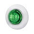 35934 by UNITED PACIFIC - Clearance Light - (2) Red and Green LED, Clear Lens, 3/4" Round, Mini, Double Fury