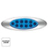 35955 by UNITED PACIFIC - Clearance Light - (10) Blue LED, Clear Lens, Oval, Double Fury Light