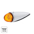 35964 by UNITED PACIFIC - Truck Cab Light - (17) Amber and Blue LED, Clear Lens, Torpedo Style, Double Fury