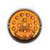 35974 by UNITED PACIFIC - Marker Light - (17) Amber and Blue LED, Clear Lens, Double Fury, Watermelon Style