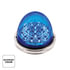 35974 by UNITED PACIFIC - Marker Light - (17) Amber and Blue LED, Clear Lens, Double Fury, Watermelon Style