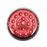 35979 by UNITED PACIFIC - Marker Light - (17) Red and Blue LED, Clear Lens, Double Fury, Watermelon Style