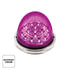 35981 by UNITED PACIFIC - Marker Light - (17) Red and Purple LED, Clear Lens, Double Fury, Watermelon Style