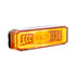 36010 by UNITED PACIFIC - Clearance Light - 10 LED, Amber LED/Lens, Rectangular, Abyss Light