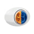 36026 by UNITED PACIFIC - Clearance Light - 4 LED, Amber and Blue LED, Clear Lens, Double Fury