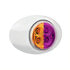 36028 by UNITED PACIFIC - Clearance Light - 4 LED, Amber and Purple LED, Clear Lens, Double Fury