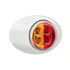 36029 by UNITED PACIFIC - Clearance Light - 4 LED, Amber and Red LED, Clear Lens, Double Fury