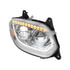 36067 by UNITED PACIFIC - Headlight Assembly - Passenger Side, Chrome, 86 LED, For 2018-2024 International LT Truck