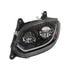 36068 by UNITED PACIFIC - Headlight Assembly - Driver Side, Black, LED, For 2018-2024 International LT Truck