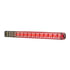 36070 by UNITED PACIFIC - Light Bar - 17 in., Red/White LED, Red/Clear Lens, Stop/Turn/Tail/Back Up Light