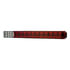 36071 by UNITED PACIFIC - Light Bar - 17 in., Red/White LED, Clear Lens, Stop/Turn/Tail/Back Up Light