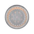 36093 by UNITED PACIFIC - Brake / Tail / Turn Signal Light - 4", Round, 33 LED, Amber LED, Clear Lens, X-Series Lumos Light