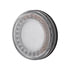 36093 by UNITED PACIFIC - Brake / Tail / Turn Signal Light - 4", Round, 33 LED, Amber LED, Clear Lens, X-Series Lumos Light