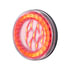 36092 by UNITED PACIFIC - Brake / Tail / Turn Signal Light - 4", Round, 33 LED, Red LED, Clear Lens, X-Series Lumos Light