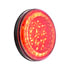 36095 by UNITED PACIFIC - Brake / Tail / Turn Signal Light - 4", Round, 33 LED, Red LED/Lens, S-Series Lumos Light