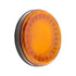 36096 by UNITED PACIFIC - Brake / Tail / Turn Signal Light - 4", Round, 33 LED, Amber LED/Lens, S-Series Lumos Light