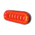 36100 by UNITED PACIFIC - Brake / Tail / Turn Signal Light - 6", Oval, 30 LED, Red LED/Lens, I-Series Lumos Light