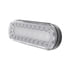 36102 by UNITED PACIFIC - Brake / Tail / Turn Signal Light - 6", Oval, 30 LED, Red LED, Clear Lens, I-Series Lumos Light