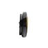 36107BAK by UNITED PACIFIC - Clearance Light - (3) Amber LED, Amber Lens, 2" Round, Low-Profile, with Grommet and Plug