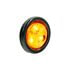 36107BAK by UNITED PACIFIC - Clearance Light - (3) Amber LED, Amber Lens, 2" Round, Low-Profile, with Grommet and Plug