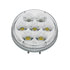 36530 by UNITED PACIFIC - Brake/Tail/Turn Signal Light - 14 LED 4"Double Fury Dual Color, Red & White LED/Clear Lens