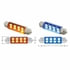 36595 by UNITED PACIFIC - Multi-Purpose Light Bulb - 8 SMD High Power Micro LED 211- 2 Light Bulb, Amber