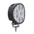 36704 by UNITED PACIFIC - Work Light - 12-24VDC, (9) LED, 3-7/8" Round, High-Power, Clear Lens