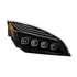 36727 by UNITED PACIFIC - Headlight - Right Side, Black, Quad LED, with Driving Light and Sequential Light