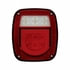 36909 by UNITED PACIFIC - Tail Light - LED "GLO" Universal Combination, with License Light