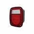 36909 by UNITED PACIFIC - Tail Light - LED "GLO" Universal Combination, with License Light