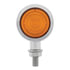 36996 by UNITED PACIFIC - Mini Bullet Light - 9 LED, with Chrome Housing, Amber LED/Amber Lens